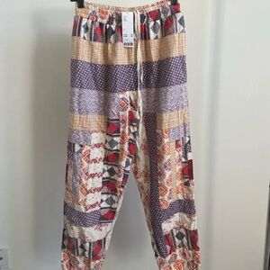 Kimchi Blue Multicolor Patchwork Joggers